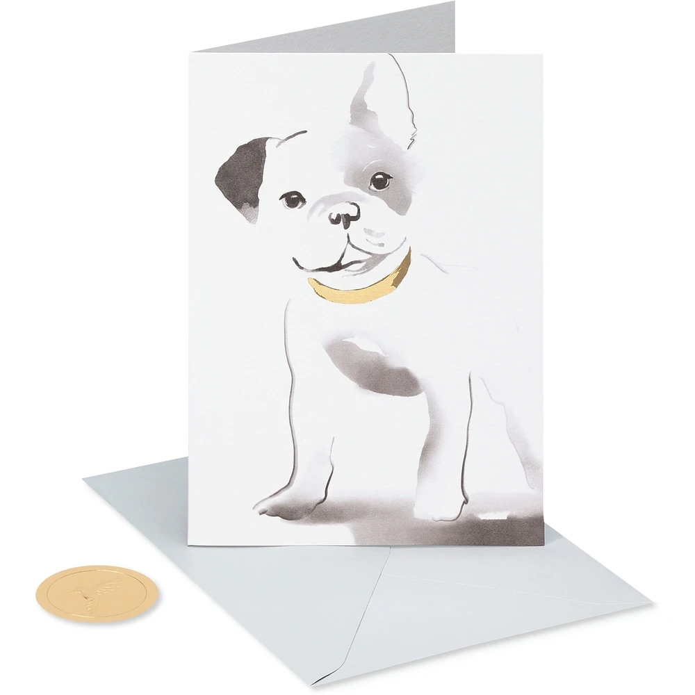 Papyrus Blank Cards with Envelopes, Frenchie