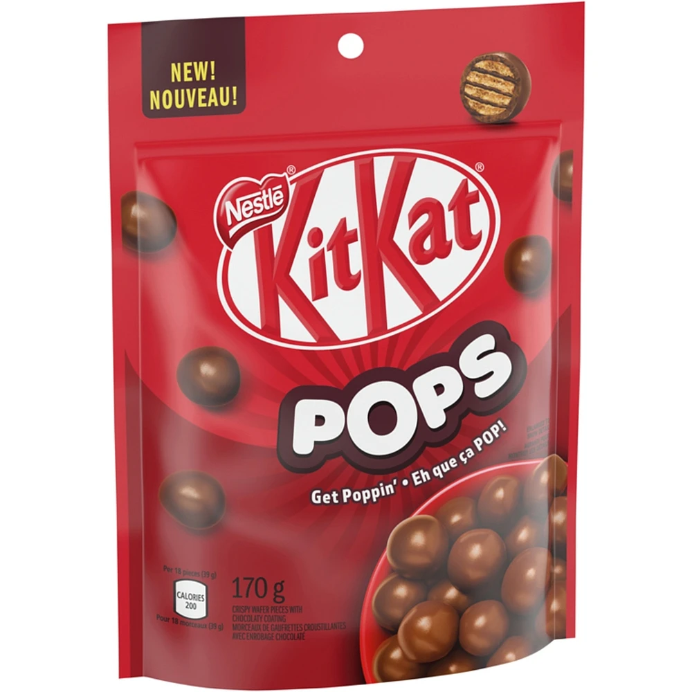 Pops Collations Au Chocolat Au Lait Sac de KitKat
