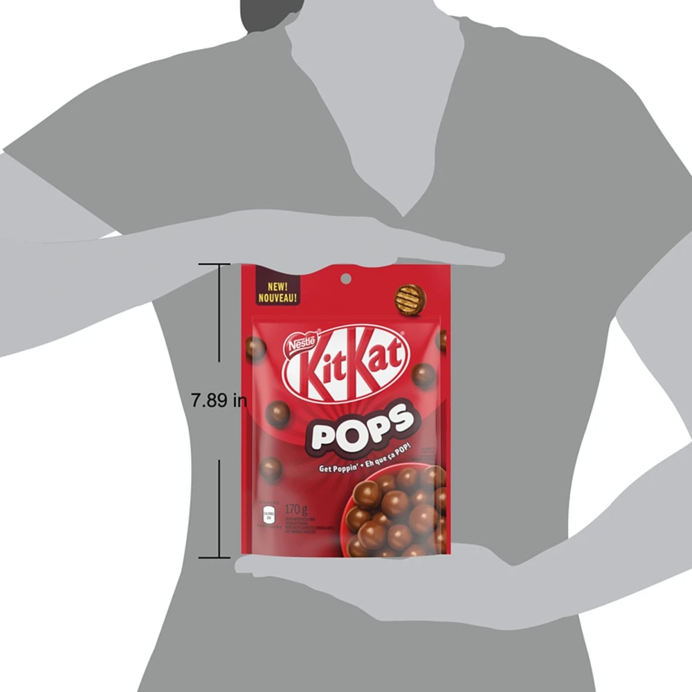 Pops Collations Au Chocolat Au Lait Sac de KitKat