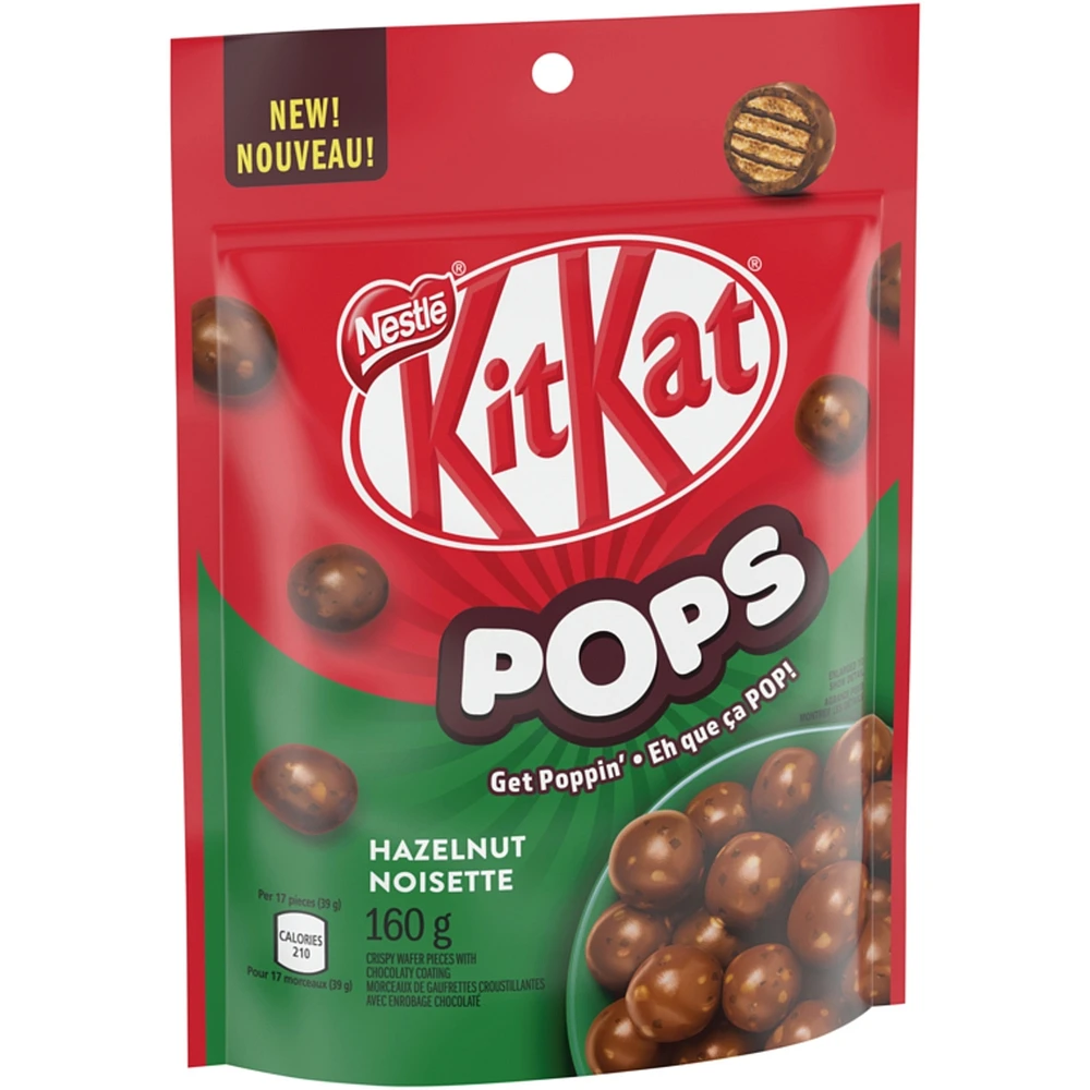 Pops Collations Chocolatées Aux Noisettes Sac de KitKat