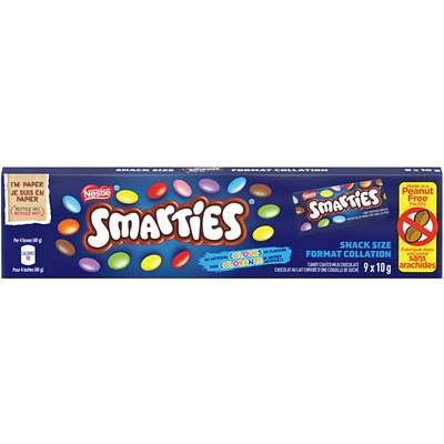 Smarties Snack Size Chocolate Candy Box