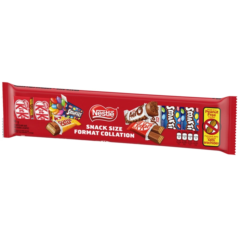 Mini Assorted KitKat, Coffee Crisp, Aero and Smarties Chocolate Bars