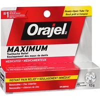 Maximum Strength Toothache Relief Gel