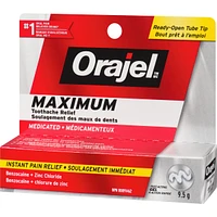 Maximum Strength Toothache Relief Gel