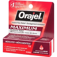 Maximum Strength Toothache Relief Liquid