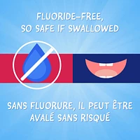 Elmo Fluoride-Free Tooth and Gum Cleanser with Toothbrush