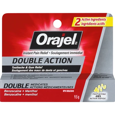 Double Action Toothache and Gum Relief Gel