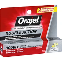 Double Action Toothache and Gum Relief Gel