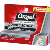 Double Action Toothache and Gum Relief Gel