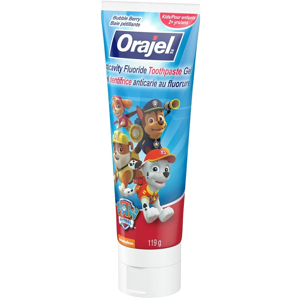 Orajel Kids Paw Patrol Anti-Cavity Fluoride Toothpaste