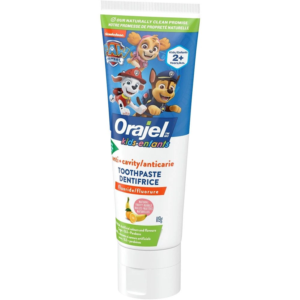 Orajel Kids Paw Patrol Anti-Cavity Fluoride Toothpaste