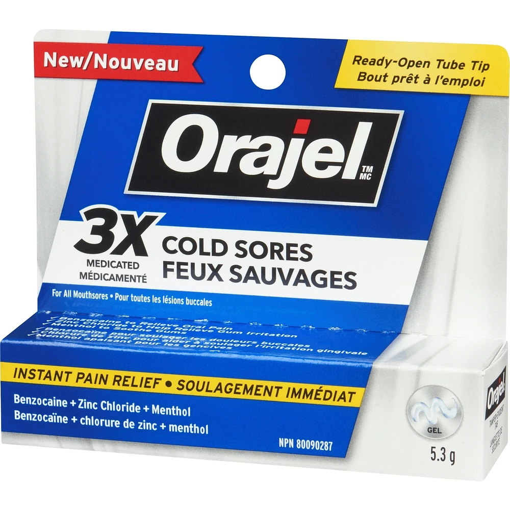 3X Cold Sore Gel