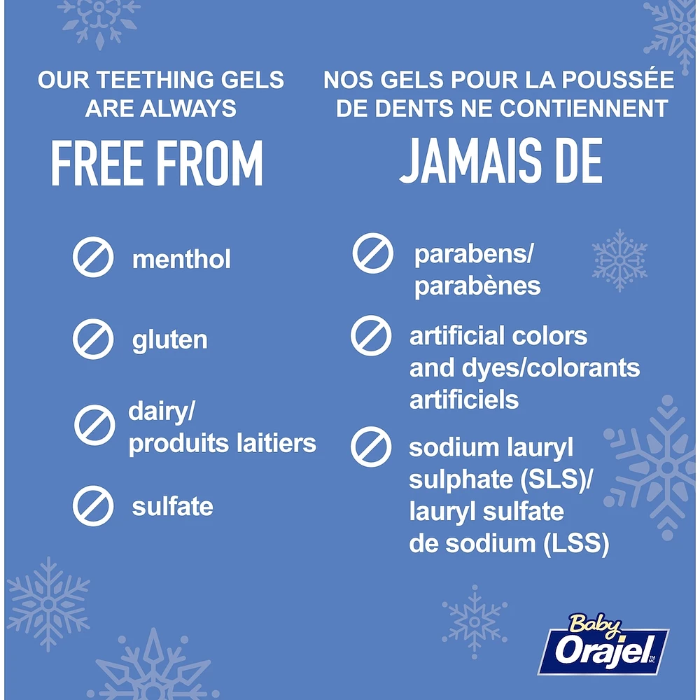 Baby Orajel Daytime and Nighttime Cooling Gels for Teething