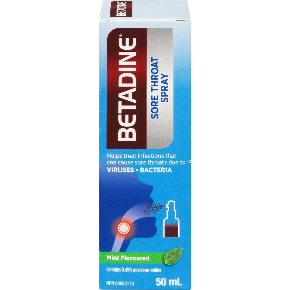 Betadine® Sore Throat Spray 50mL