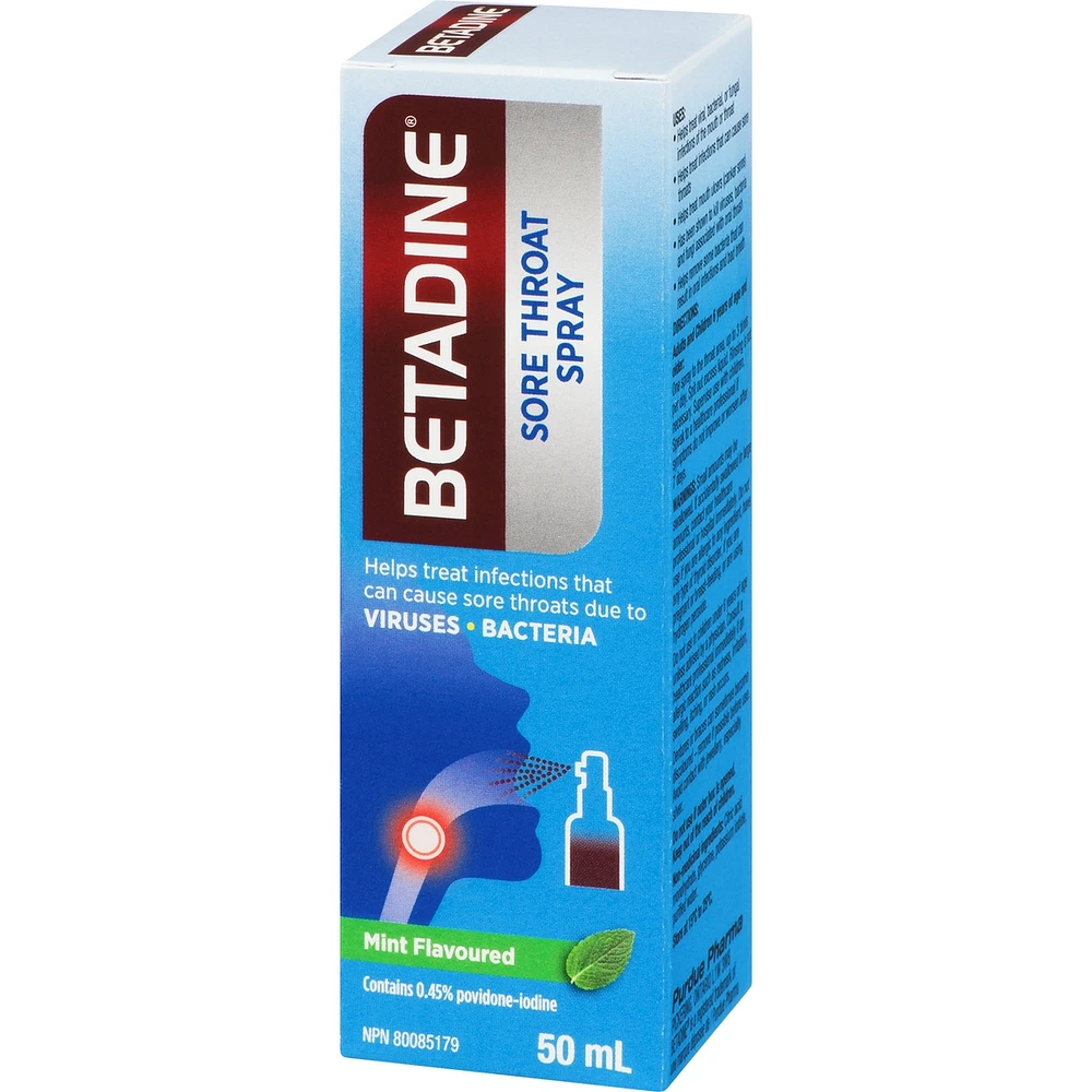 Betadine® Sore Throat Spray 50mL