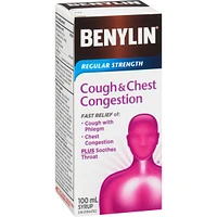 Regular Stregnth Cough & Chest Congestion Relief Syrup