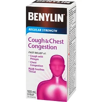 Regular Stregnth Cough & Chest Congestion Relief Syrup