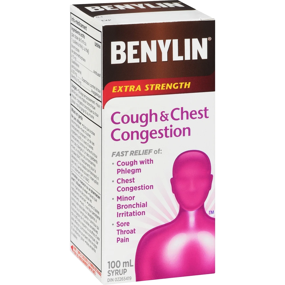 Extra Strength Cough & Chest Congestion Relief Syrup