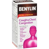 Extra Strength Cough & Chest Congestion Relief Syrup