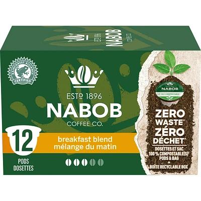Breakfast Blend Coffee 100% Compostable Pods