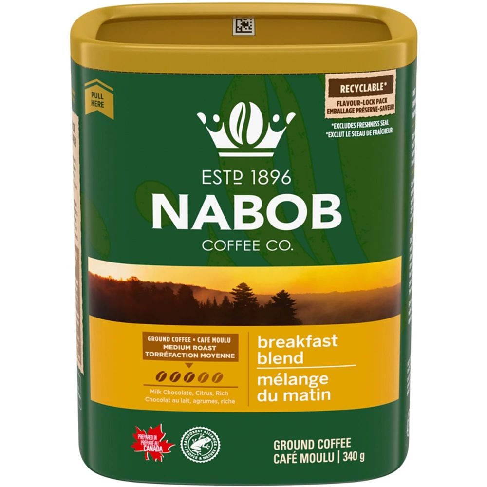 Ground Coffee Breakfast Blend Medium Roast