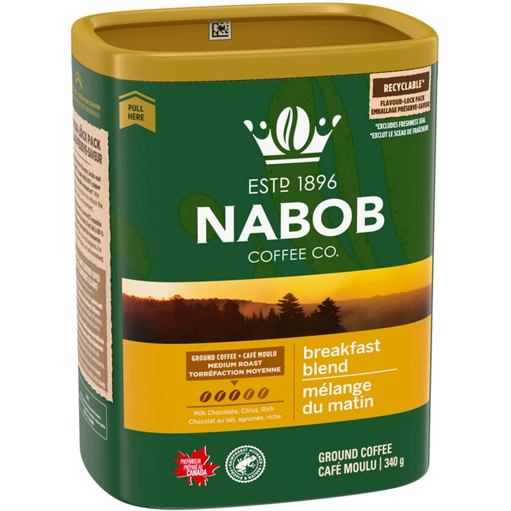 Ground Coffee Breakfast Blend Medium Roast