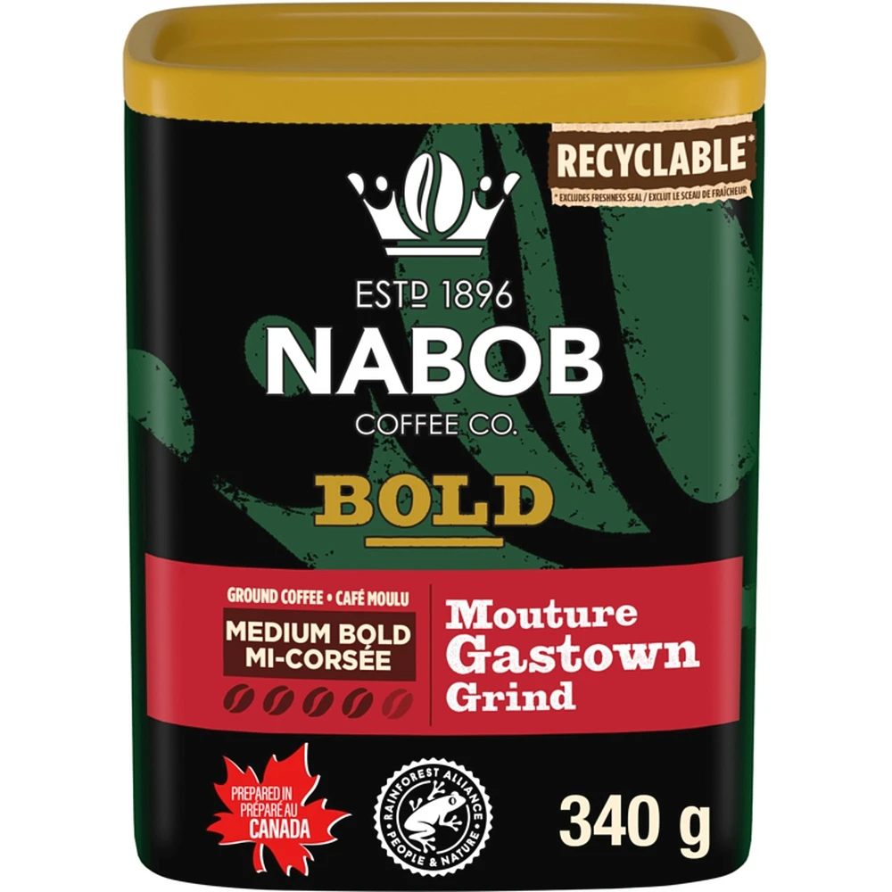 Ground Coffee Gastown Grind Medium Bold Roast