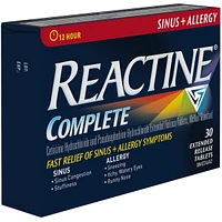 COMPLET Sinus et allergies, comprimés à libération prolongée