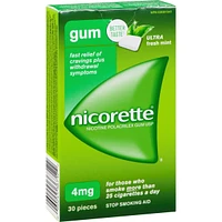 Nicotine Gum, 4 mg