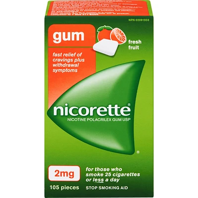 Nicotine Gum, mg