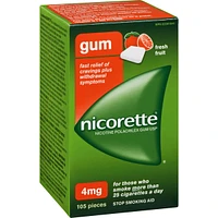 Nicotine Gum, 4 mg