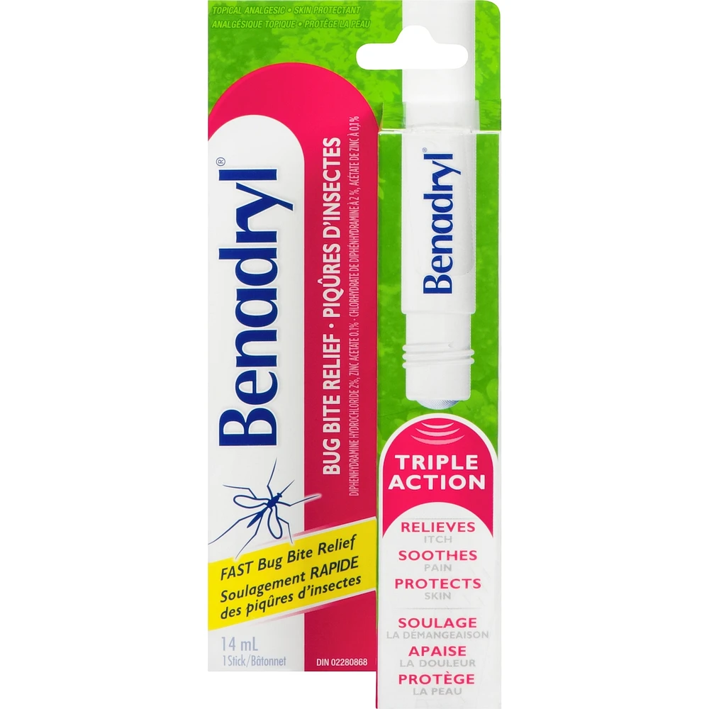 Itch and Pain Relief Stick for Bug Bites 14 ml