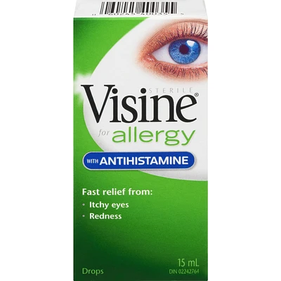 Advanced with Antihistamine Allergy Eye Drops