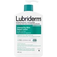 Intense Dry Skin Repair Lotion, Vitamin E, Minerals, Pro-ceramide, Dry Skin Moisturizer, Hypoallergenic, Fragrance Free