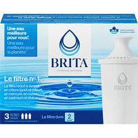 Filtre pour pichet, lot de 3