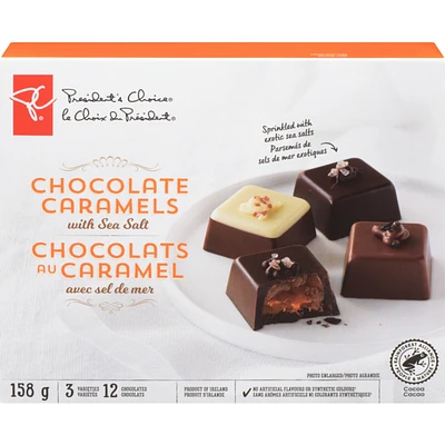 Chocolate Caramels With Sea Salt