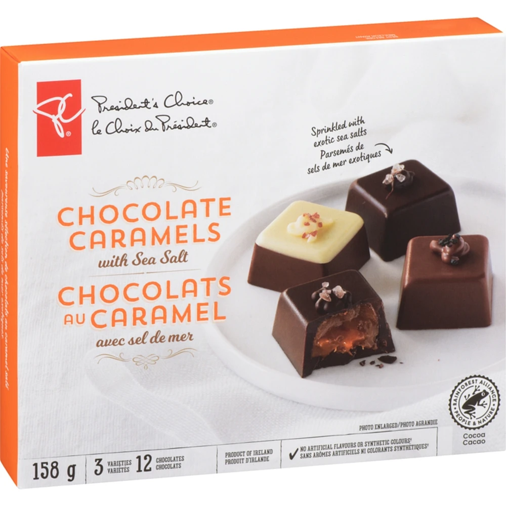 Chocolate Caramels With Sea Salt