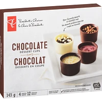Dessert Cups Chocolate