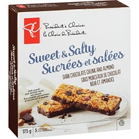 Sweet & Salty Dark Chocolate & Almond Granola Bar