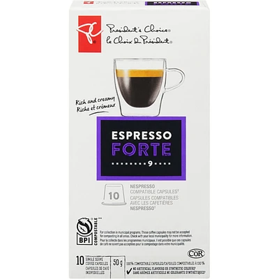 PC® Espresso Forte Single Serve Coffee Capsules