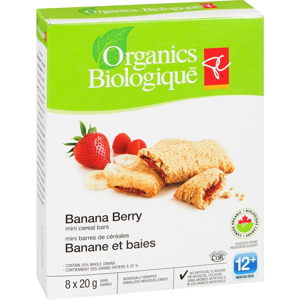 PCO Cereal Bar Banana Berry
