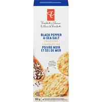 Black Pepper & Sea Salt Crackers