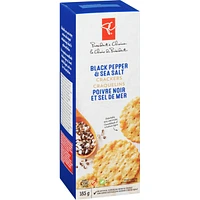 Black Pepper & Sea Salt Crackers