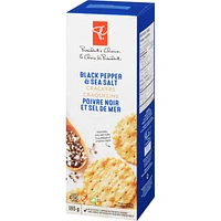 Black Pepper & Sea Salt Crackers