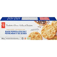 Black Pepper & Sea Salt Crackers