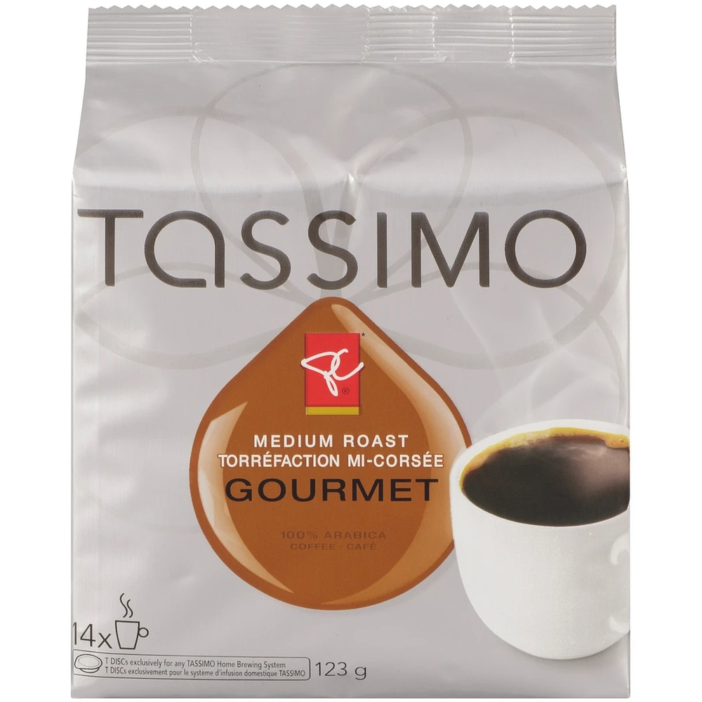 Gourmet Medium Roast Coffee TASSIMO T DISCs