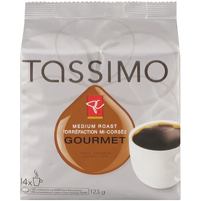 Gourmet Medium Roast Coffee TASSIMO T DISCs