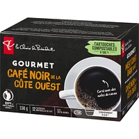 Gourmet West Coast Dark Roast Single Serve Coffee Pods