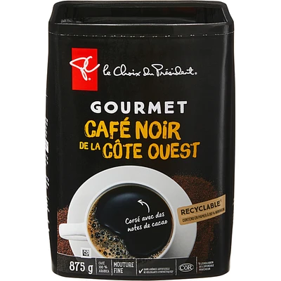 Gourmet West Coast Dark Roast Fine Grind Coffee