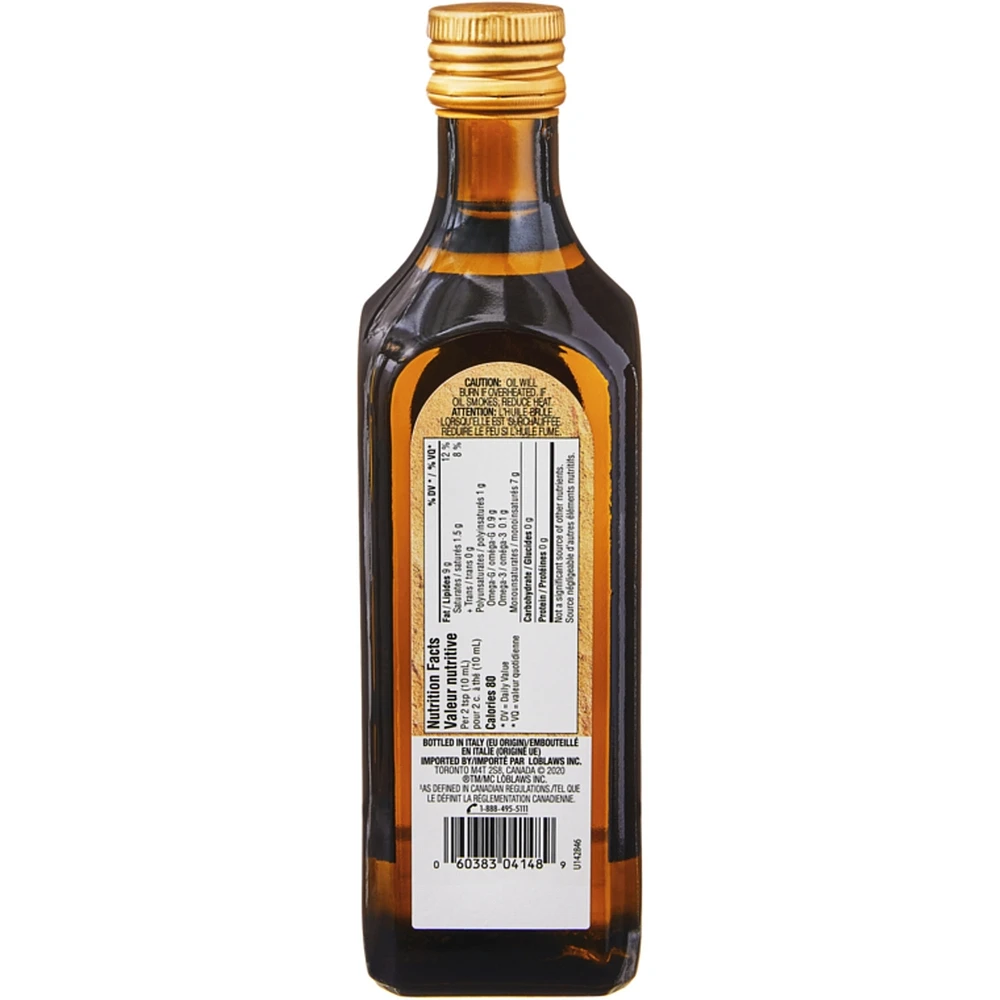 Cold-Extracted Extra Virgin Olive Oil